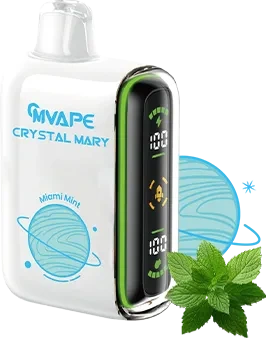 Mvape Crystal Mary 20K Puff Miami Mint
