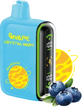 Mvape Crystal Mary 20K Puff Blue razz ice